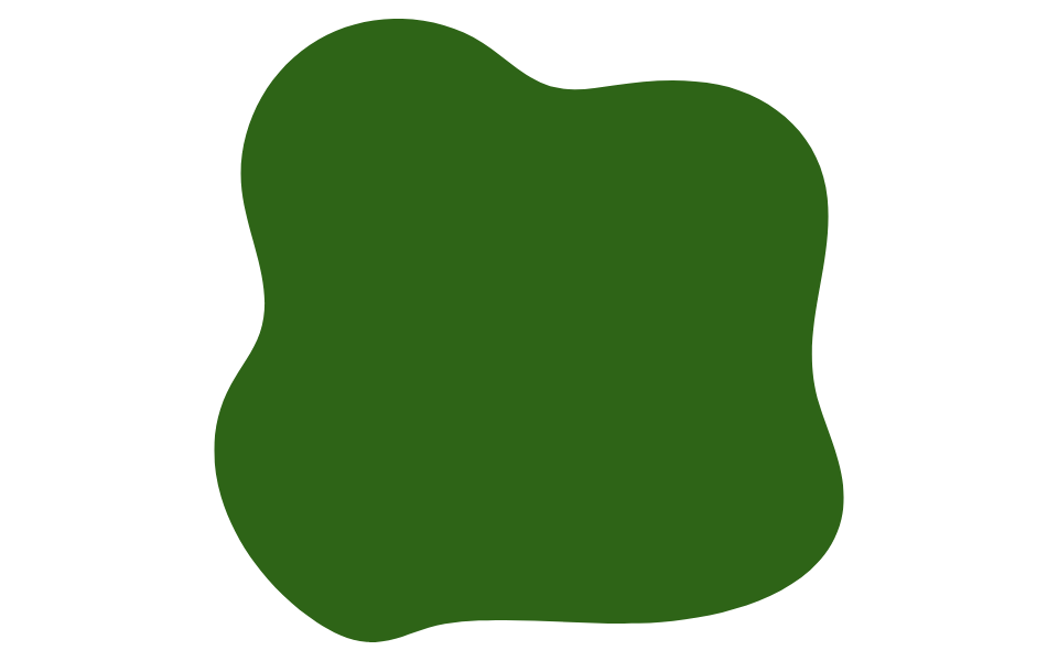 abstract green shape