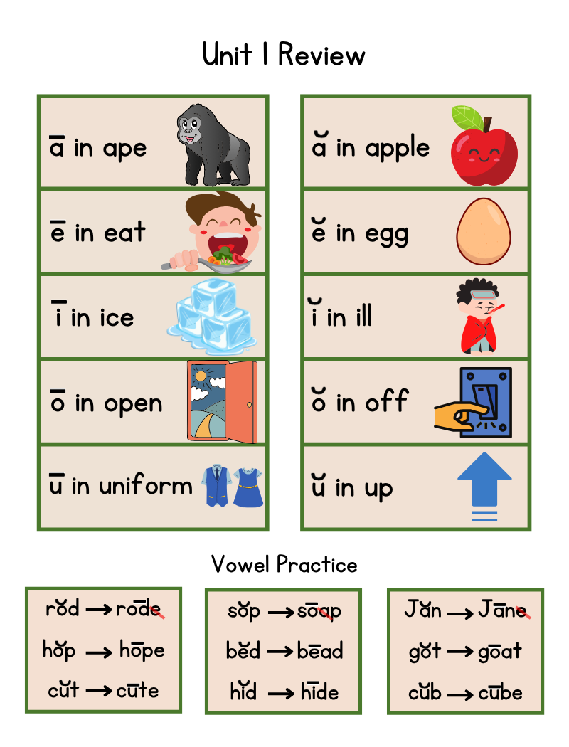 Shop ready phonics level 3 reader workbook unit 1 review lesson worksheet