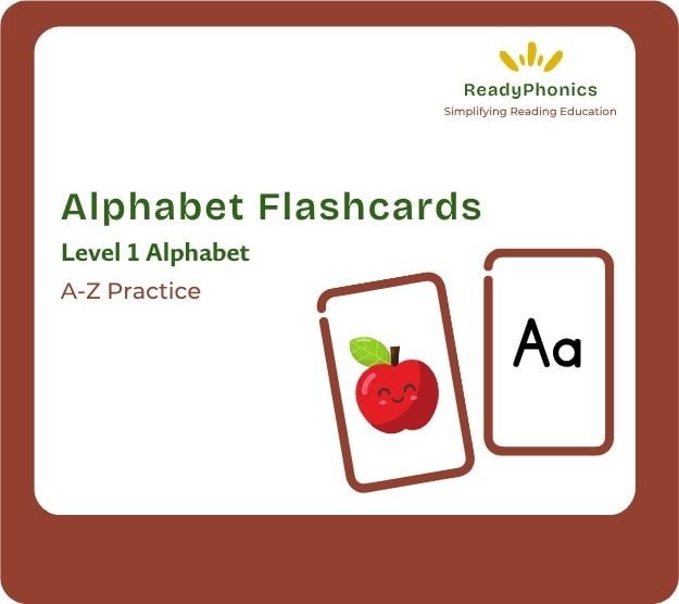 alphabet flashcards