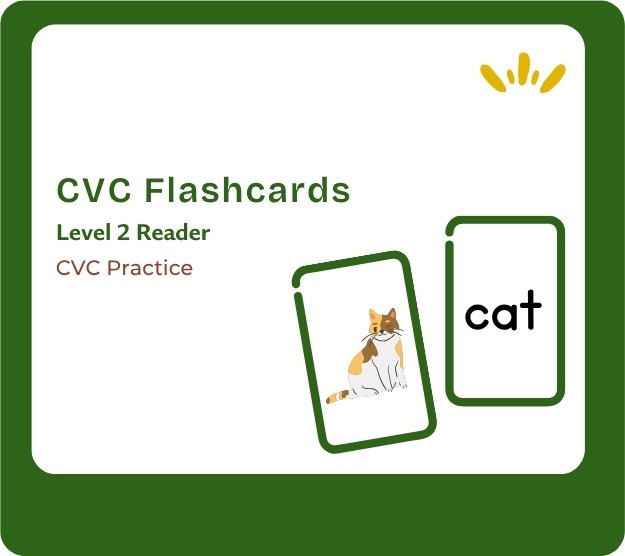 cvc flashcards cover card