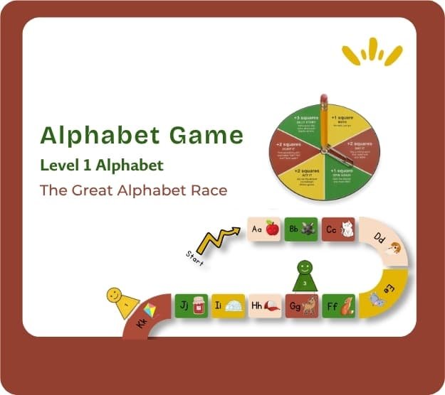 alphabet game cover card